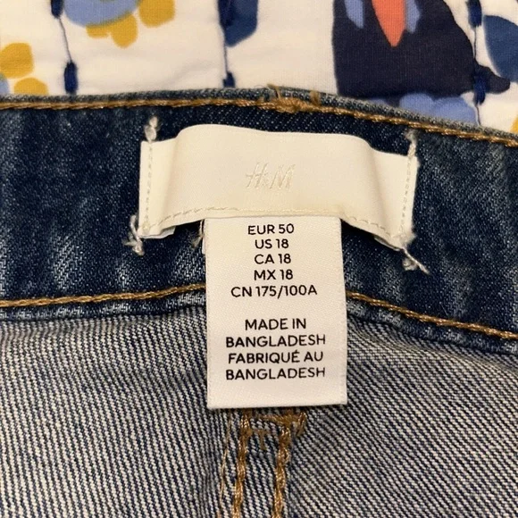 Denim Shorts sz 18 NWOT 💙🌻💙 - Picture 4 of 4